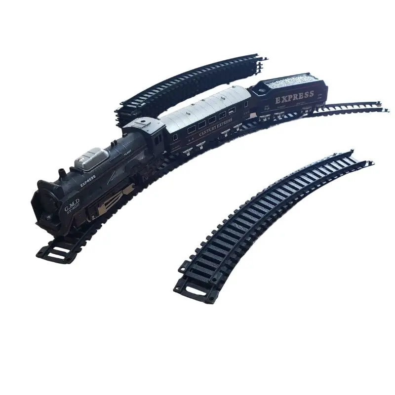 13-Piece Train Set With 10 Track Sections, Locomotive & Rolling Stock 1