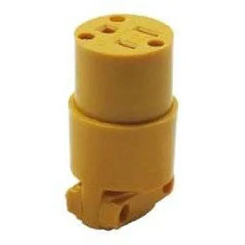 140005 - 15A 125V 3-Prong Ac Power Socket – Plastic Housing 1