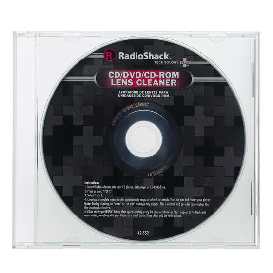 1420-0552 Cd/Dvd/Cd-Rom Lens Cleaning Kit With Brush 1