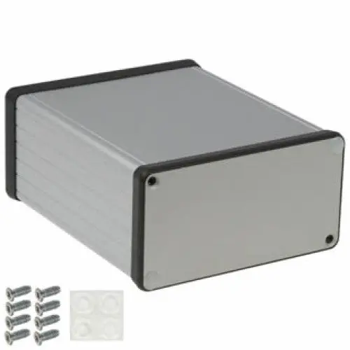 1455N1201 Rugged Aluminum Project Enclosure – 4.7" × 4" × 2" 1