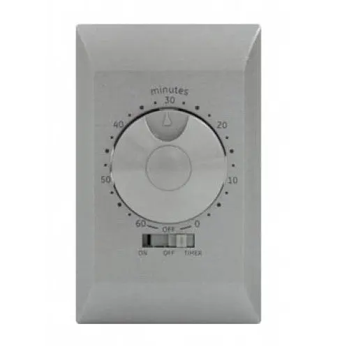 15084 In-Wall Auto Shut-Off Timer – Indoor 60-Minute Countdown Switch With Built-In Housing 1