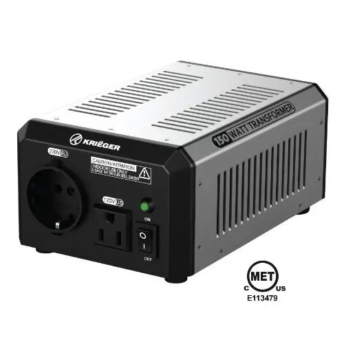 150W Universal Voltage Transformer — Step-Up/Step-Down (110V ↔ 220V) 1