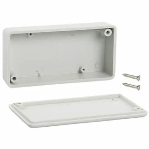 1551Kgy - Mini Grey Plastic Enclosure, 3.1" X 1.6" X 0.8" 1
