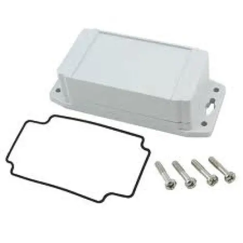 1555C2F22Gy Ip65 Watertight Plastic Project Enclosure – 5.9" × 2.6" × 1.7", Grey 1