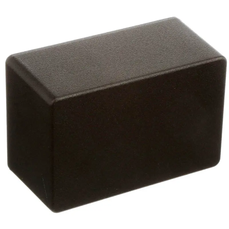 1590Tbk Die-Cast Aluminum Project Box – 4.7 × 3.1 × 2.31 Inches, Black Finish 1
