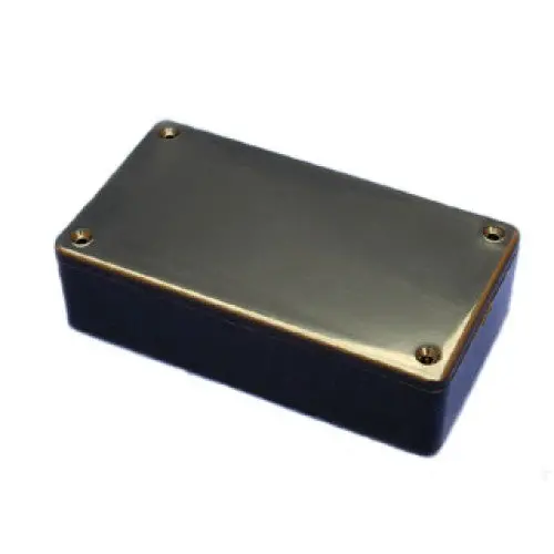 1591Asbk - Low-Profile Black Plastic Enclosure, 3.9" X 2.15" X 0.82" 1