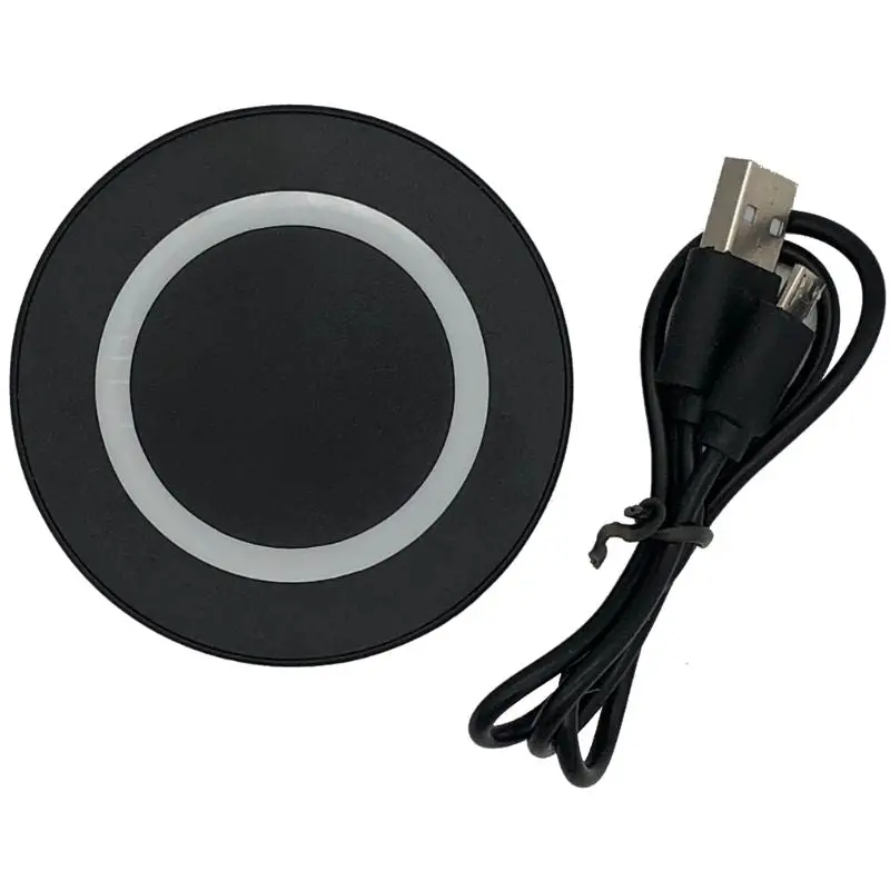 15W Wireless Qi Charging Pad – Compatible With Iphone 8–11 & Galaxy S7–S20 1