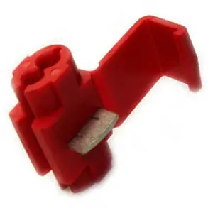 160185-2004 - Red Quick-Tap Wire Connector, Fits 22–18 Awg, Pack Of 4 1