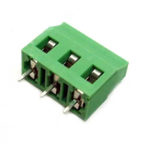 1731035 — 3-Position Green Terminal Block, 7.5Mm Pitch, 15A/300V, 12–30 Awg 1