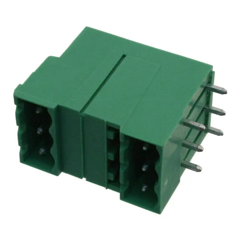 1762376 3-Pole Shared Terminal Block – 5 Mm Pitch, Dual-Level Pcb Mount 1