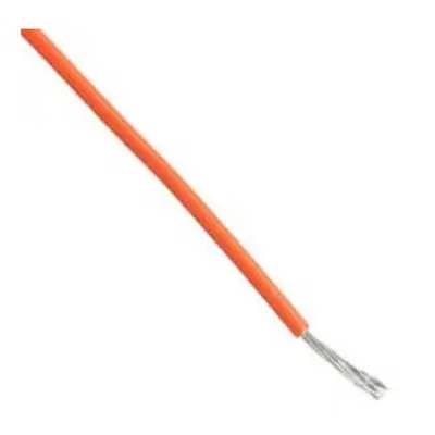 18 Awg Automotive Primary Wire – Orange, 25 Ft Spool 1