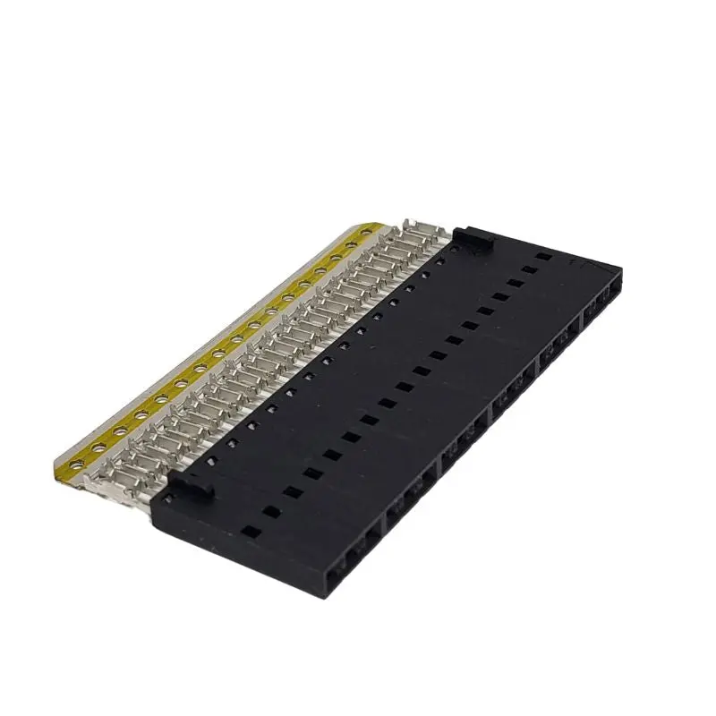 18-Pin Sip Idc Socket – 24 Awg Compatibility, 2.54 Mm Pitch, Through-Hole Mounting 1