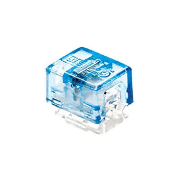 18130 Gel-Filled Inline Modular Splice – 3-Wire Blue, 22–26 Awg, 100 Per Pack 1