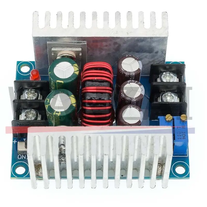 1814-Na4 – 20A Buck Dc-Dc Step-Down Module: 6–40V Input, Adjustable 1.2–36V Output 1