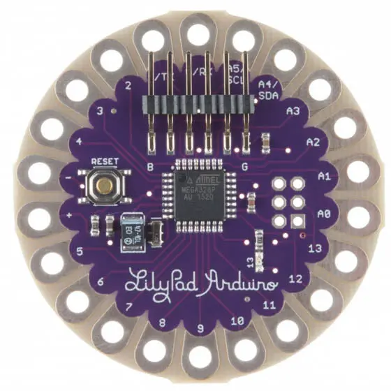1850-Spf - Lilypad Arduino-Compatible Main Board For Wearable Electronics 1