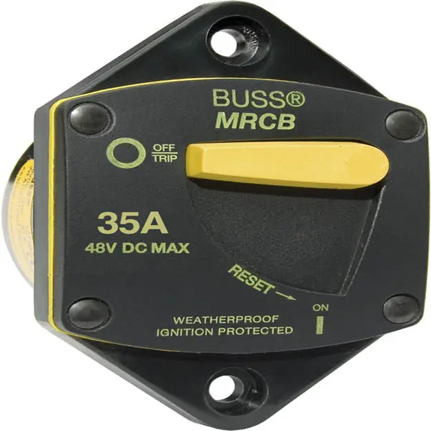 187035P-03-1 – Weatherproof Motor Circuit Breaker: 35A, 48V Dc 1