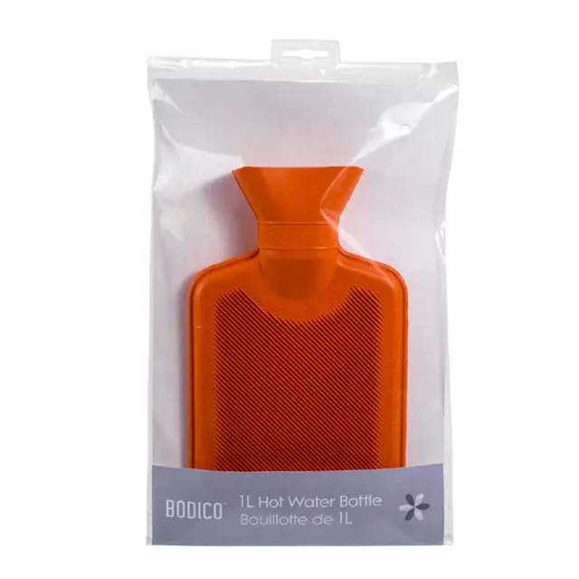 1L Red Hot Water Rubber Bottle Therapy Pack 1