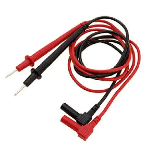 2.5-Foot Banana-To-Pin Test Leads – Pair, Color-Coded, Rubberized Grip 1