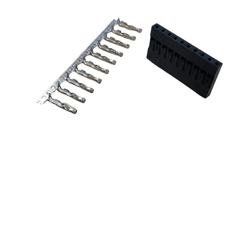 2.5Mm Pitch Sip Socket — 8-Pin Housing With Female Dupont Pins 1