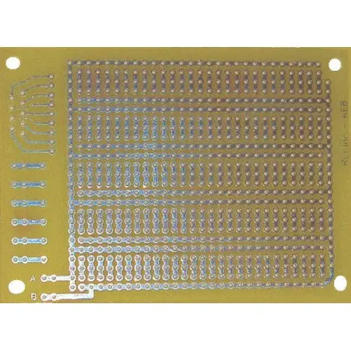 2.75 × 3.75 Inch Etched Ss Pcb – Three Interconnected Pads With Dedicated Power Bus 1