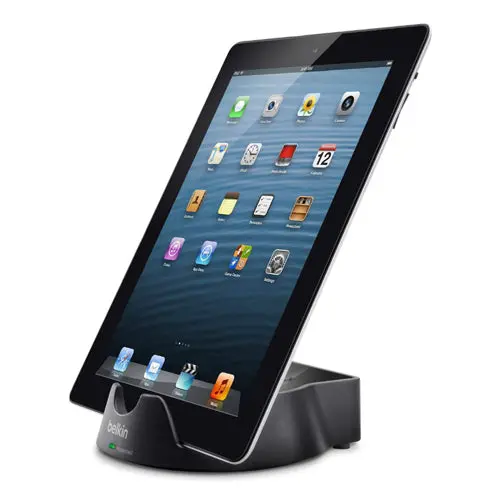 2-Outlet Charging Station With Stand – Ac/Usb Surge Protector + Device Holder 1