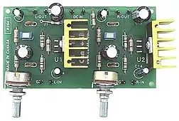 20W Stereo Amplifier Board – Uk254 Pre-Built Audio Amplification Kit 1