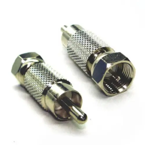 21-116-1 F-Type Plug To Rca Plug Adapter 1