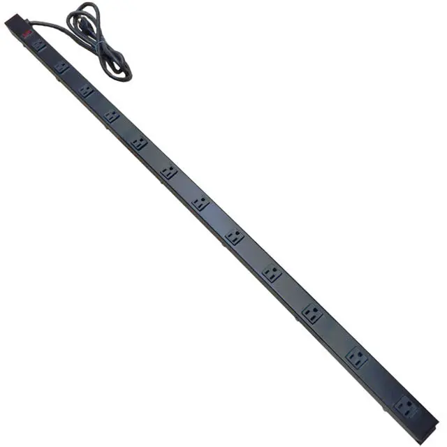 213P12Al Power Strip With 12 Outlets, 6-Foot Cord, 4-Foot Wide-Spacing Bar, And Raised Outlet Design 1