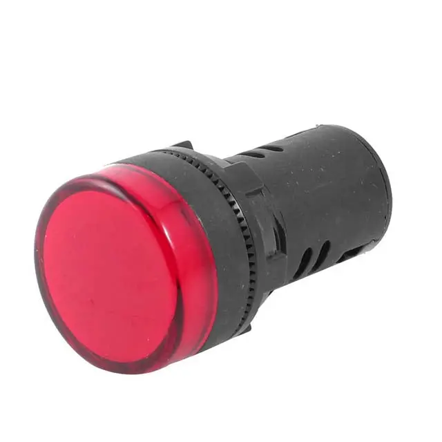 22Mm Red Led Pilot Light – 24V Dc, 20Ma, Screw-Terminal Mount 1
