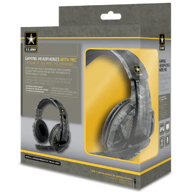 23757-Us Gaming Headset – Stereo Audio With Adjustable Boom Microphone 1