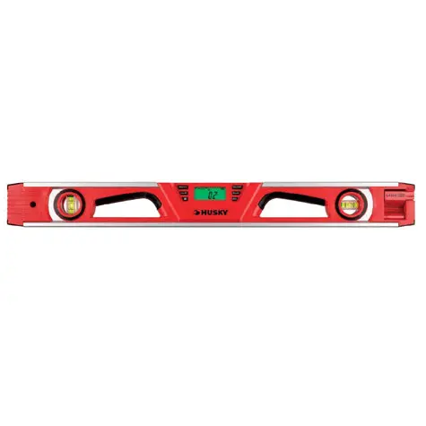 24-Inch Dual-Vial Level With Integrated Laser & Digital Angle Display – Requires 2 Aaa Batteries 1