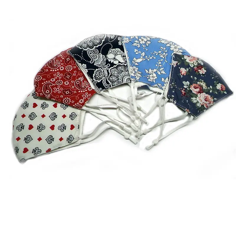 240085 - Assorted Designer Reusable Cotton Face Mask – 5-Pack (Duplicate Sku) 1