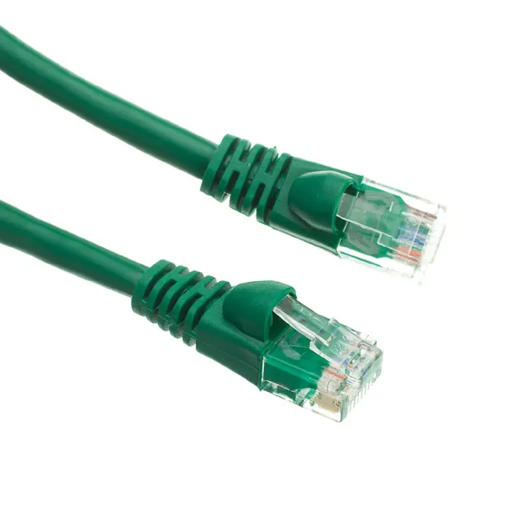 25-Foot Green Cat6 Ethernet Cord — Snagless Boot, Emi-Resistant Performance 1