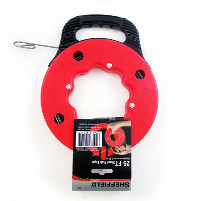 25-Foot Steel Fish Tape – Flexible Pulling Tool For Electrical Conduit Installation 1