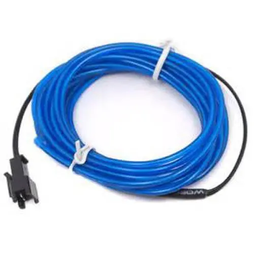 2760414 - Blue Electroluminescent Wire, 2.3 Mm Diameter, 3-Meter Length, No Inverter Included 1