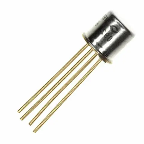 2N2857 Npn Bjt – 15V, 40Ma, To-72 Metal Can 1