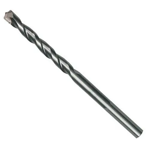 3/4" Masonry Drill Bit – 10" Working Length, 12" Overall, 3-Flute Flat Shank 1