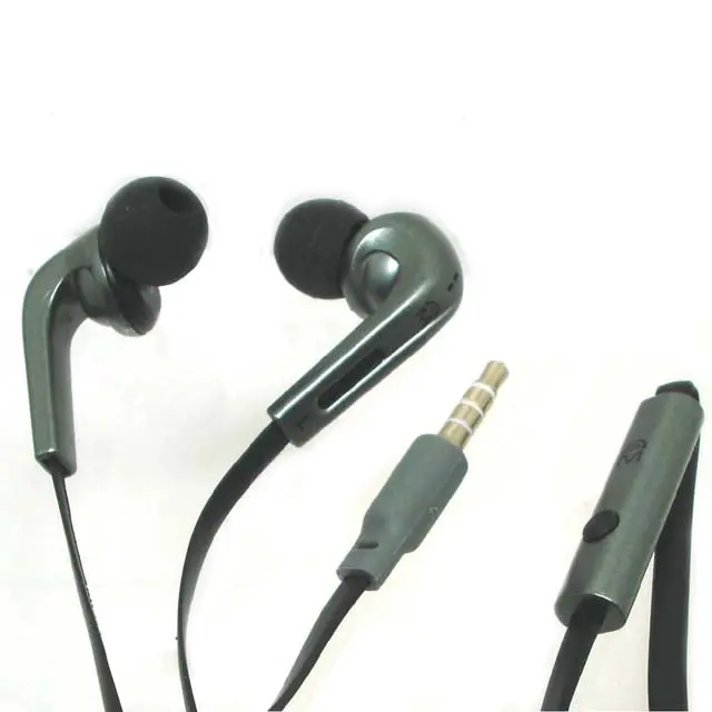 3.5Mm Wired Earphones With Mic – Black, 3.5 Feet, 32Ω Impedance 1