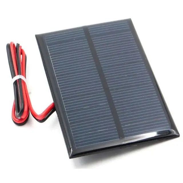 3.5V 250Ma Solar Panel – 2.4" X 4.7", Pre-Wired For Diy Projects 1