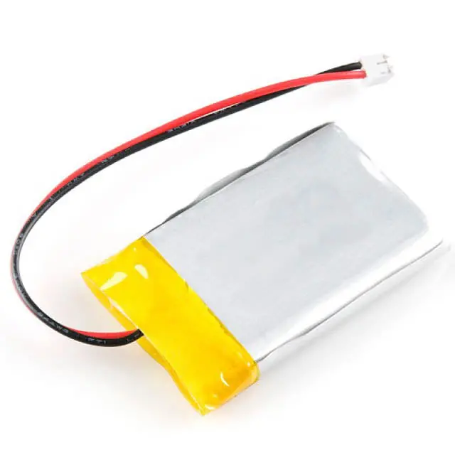 3.7V Lipo Battery – 800Mah Slim Pack (50×30×6Mm) With Jst Plug 1