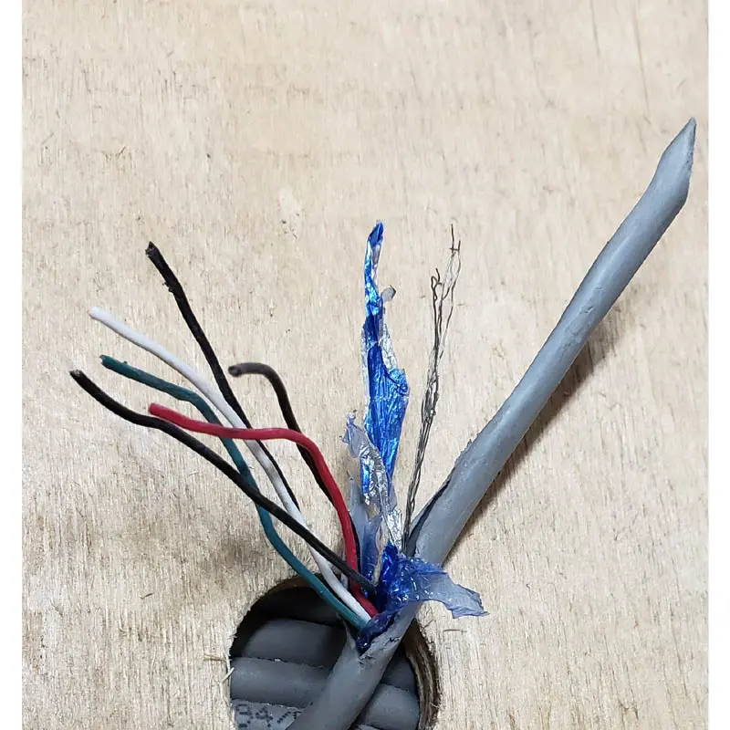 3-Conductor Ft4-Rated Shielded Cable – 24 Awg Stranded, Foil Shielded 1