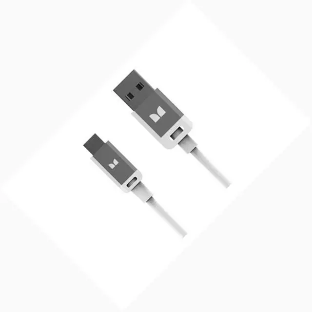 3-Foot White Usb-A To Micro-Usb Cable 1