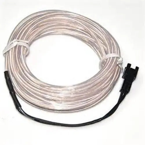 3-Meter White El Wire – 2.3Mm Diameter, 3V Operation, Inverter Not Included 1