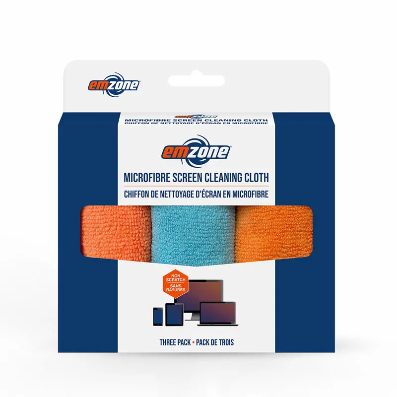3-Pack Premium Microfiber Cleaning Cloths – Ultra-Soft, 47067 1