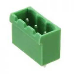 3-Pin Pcb Terminal Block – 5.08Mm Pitch, 15A/300V, 8.3Mm Wide, Closed-Side Type 1
