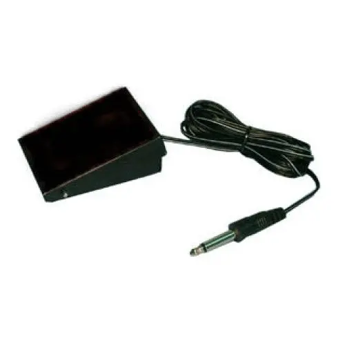 30-17092 Lateral Foot Switch — Spst, 5A/125Vac, 10-Foot Cord With 6.3Mm Mono Plug 1