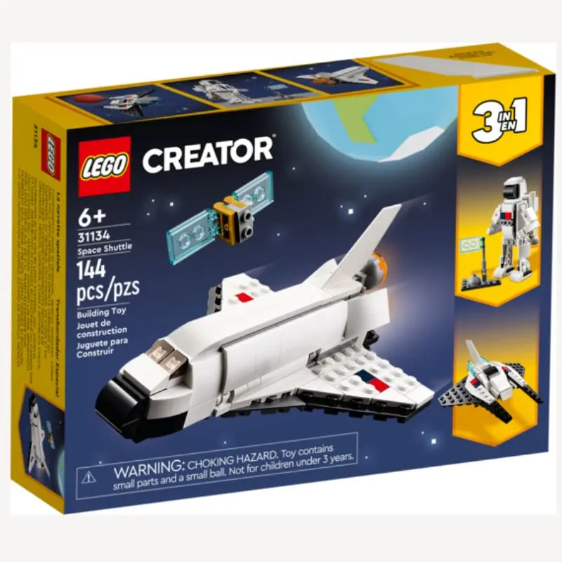31134 V39 Creator Space Shuttle Building Set – 144-Piece Educational Model Kit 1