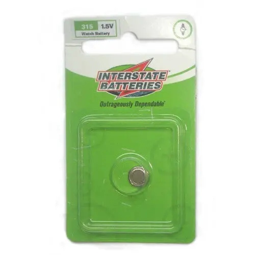 315 — Silver Oxide Button Cell: 1.5 V, Sr716Sw/Sr67/614 Equivalent 1