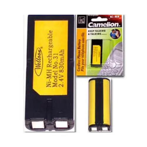 31Pa – Cordless Phone Replacement Battery (Ni-Mh, 2×Aaal, 830Mah) 1