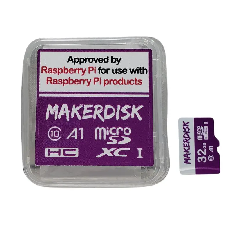 32Gb Microsd Card Preloaded – Raspberry Pi Os Ready With Class 10 Speed 1